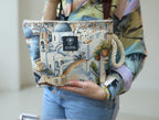Artemis / Greek island Santorini pouch bag