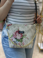 Olympia / Floral small crossbody bag
