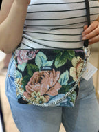 Olympia / Floral small crossbody bag
