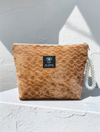 Artemis / The Honeycomb velvet pouch bag