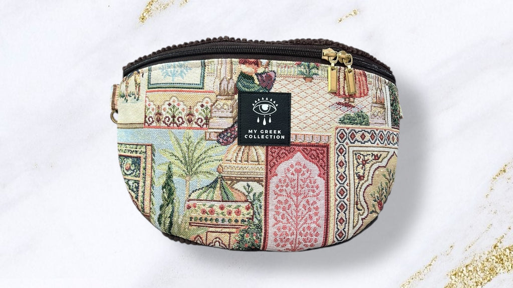 Τσάντα μέσης / μπανάνα χειροποίητη