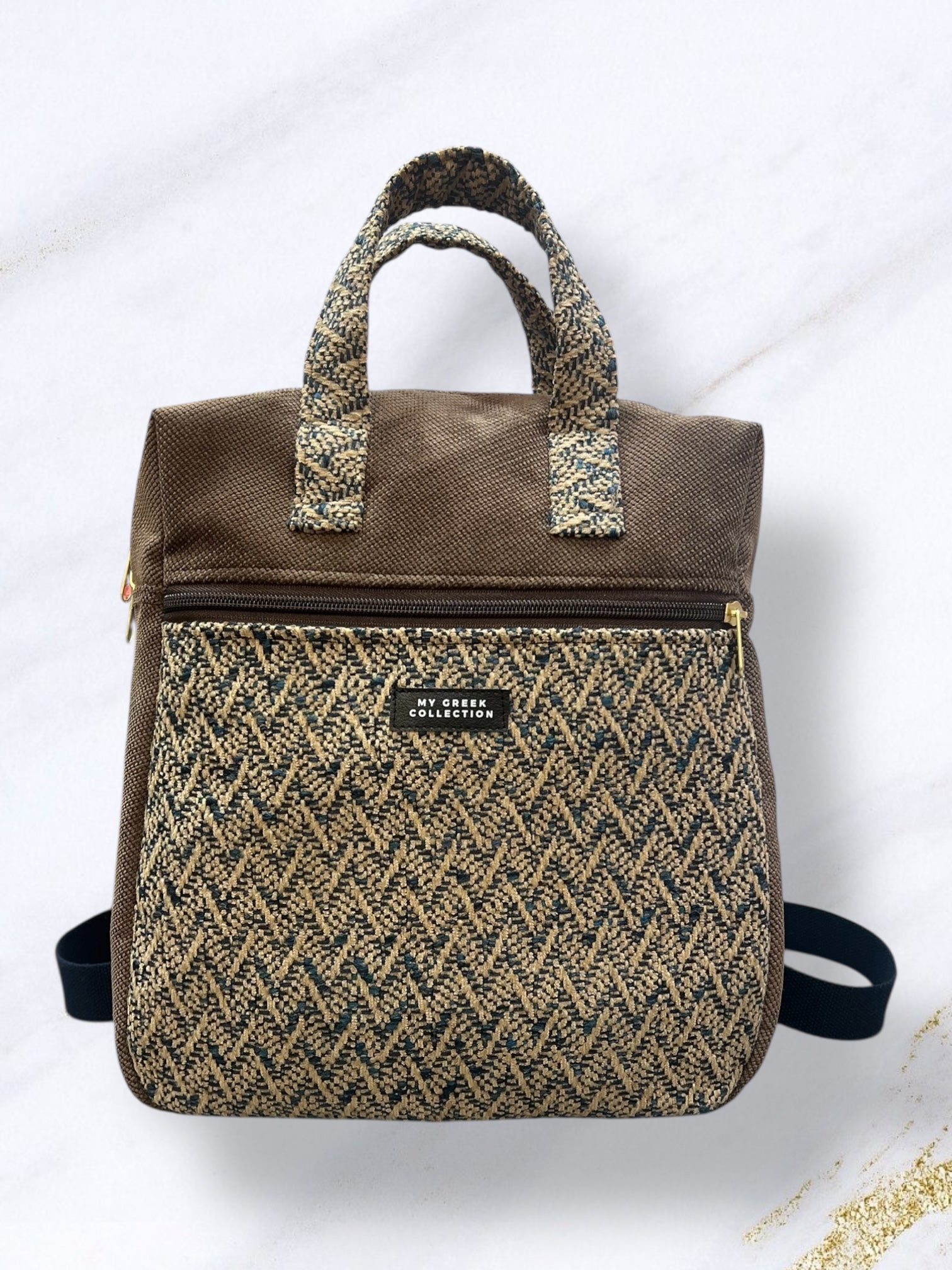 Χειροποίητη τσάντα πλατης / backpack