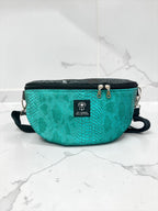 Hera / Snake effect large belt bag