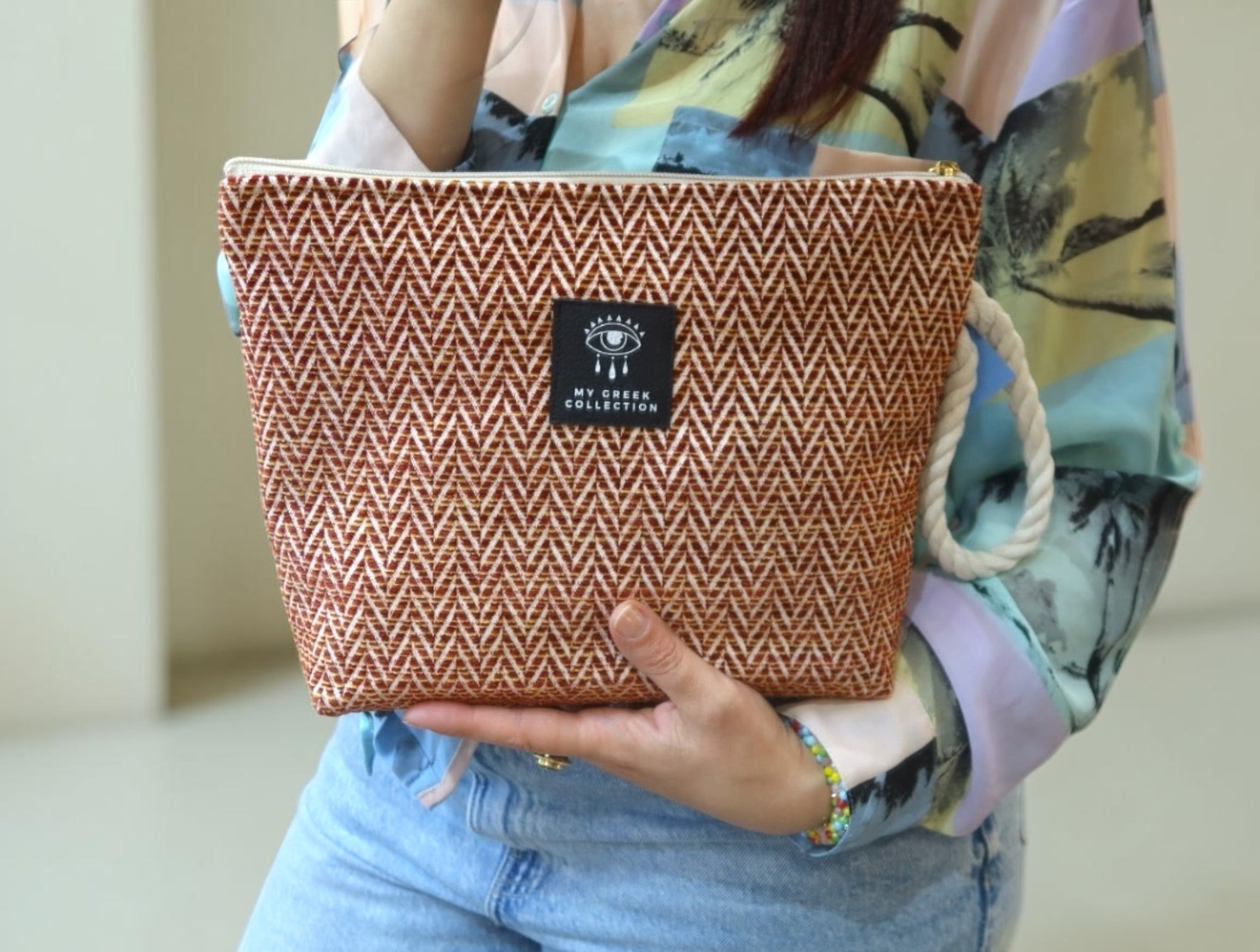 Artemis / Terracota pouch bag