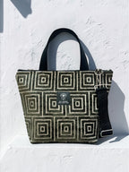 The Labyrinth Tote / Olive Green