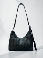 Hecate / Classic black hobo bag