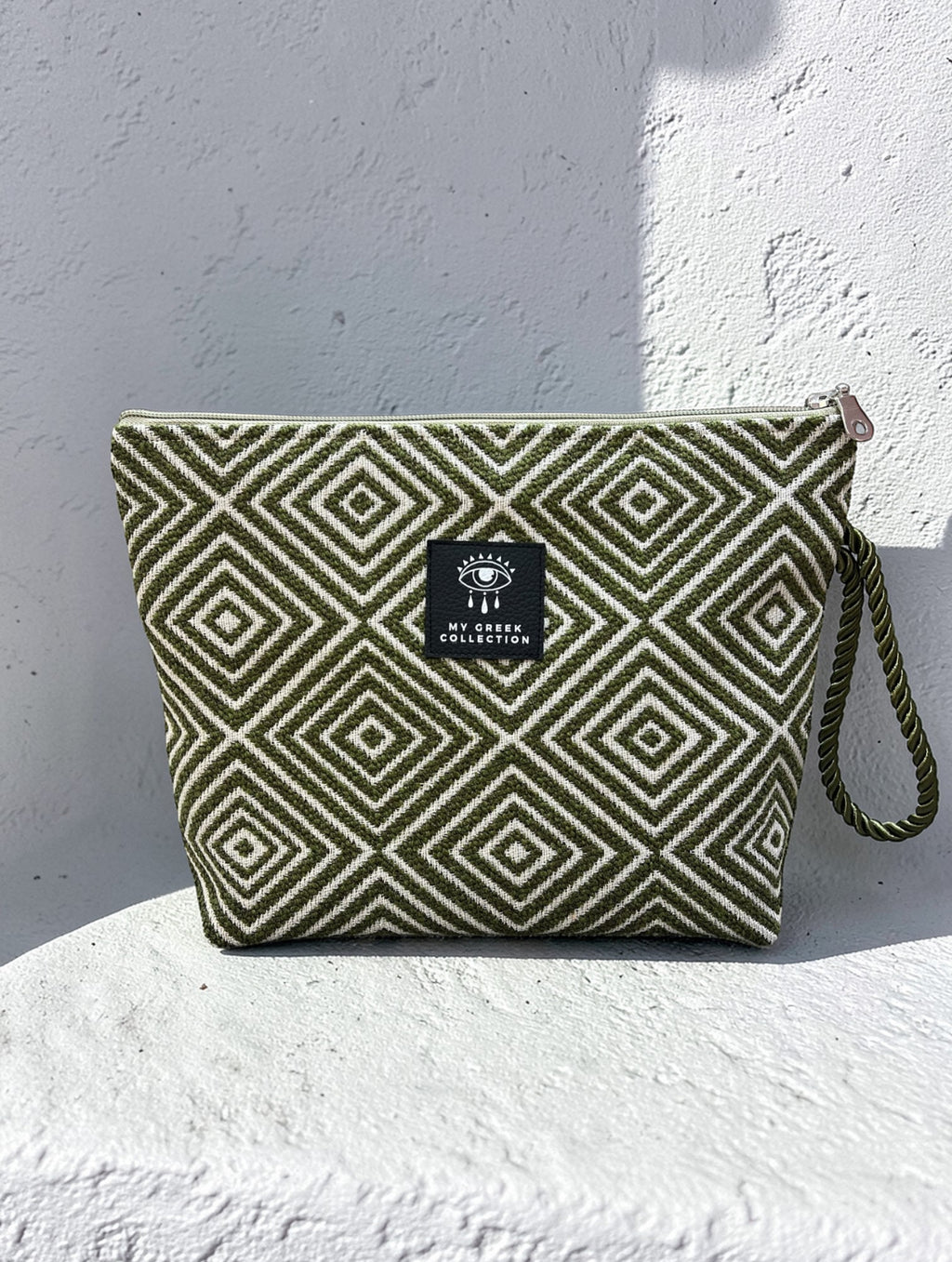 Artemis / Olive green pouch bag