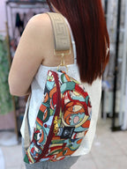 Hera / Faces large belt bag