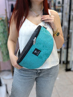 Hera / Snake effect large belt bag