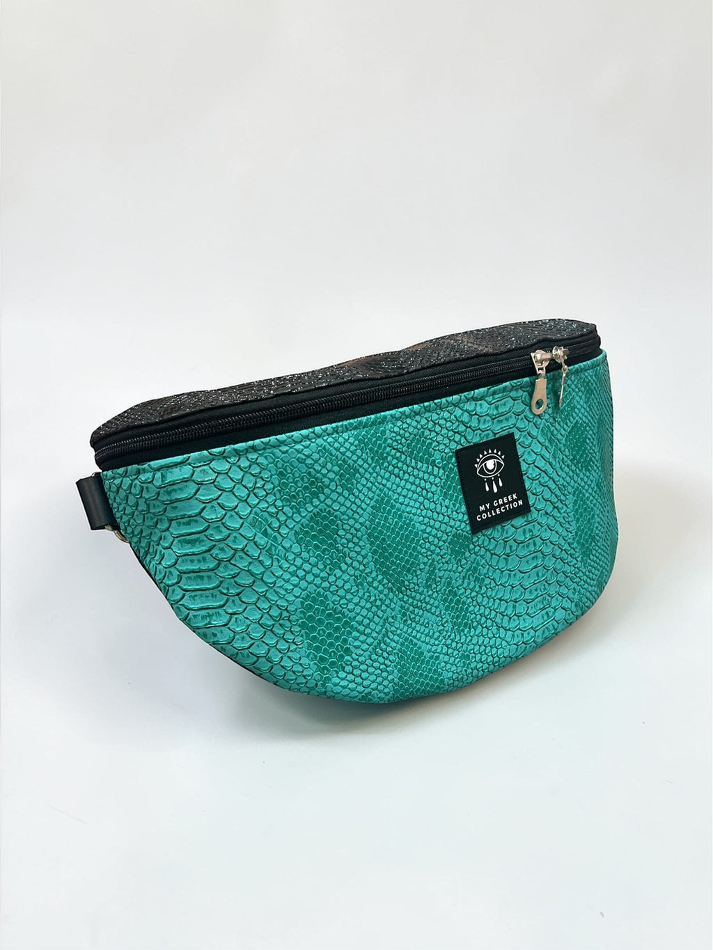 Hera / Snake effect large belt bag