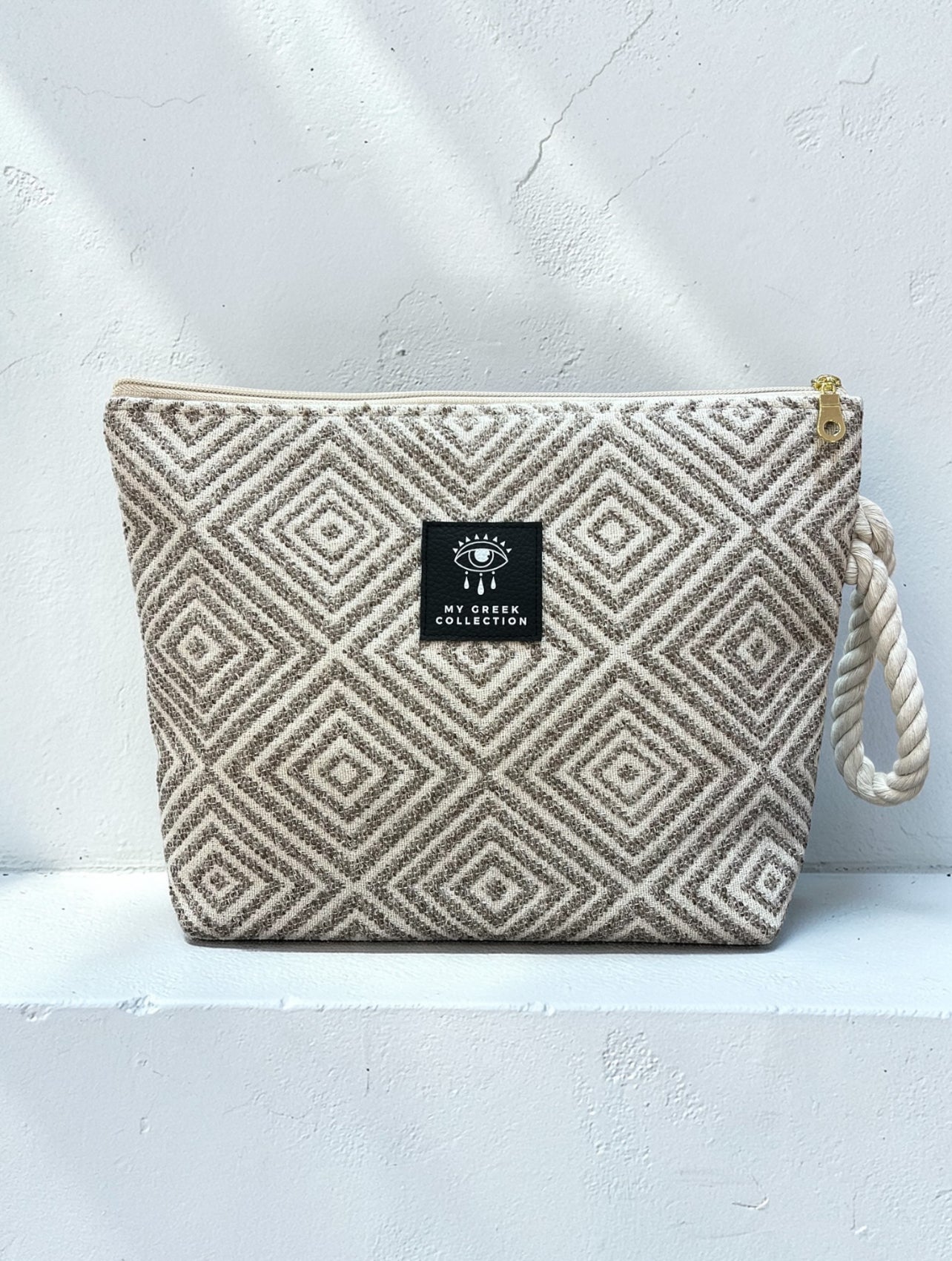Artemis / Beige pouch bag