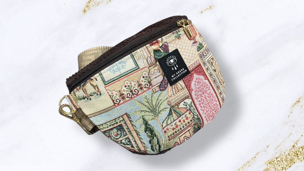 Τσάντα μέσης / μπανάνα χειροποίητη