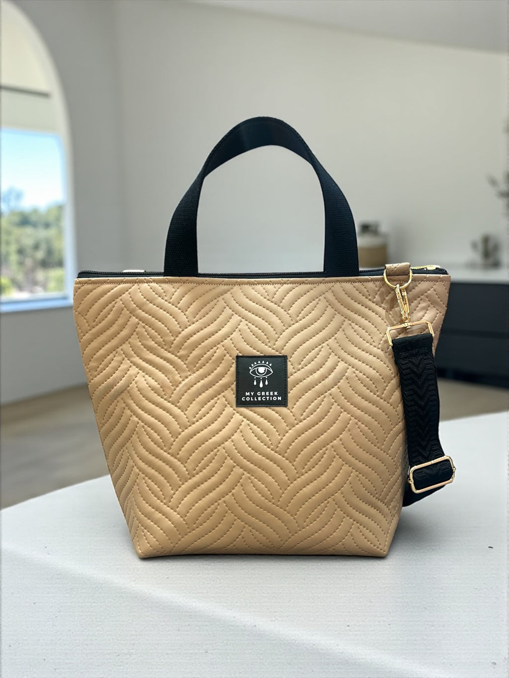 The Hera Weave / Sand Beige