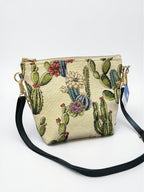 Cactus white small Crossbody Bag