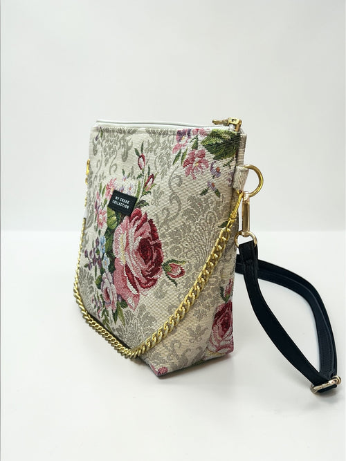 Olympia / Floral small crossbody bag