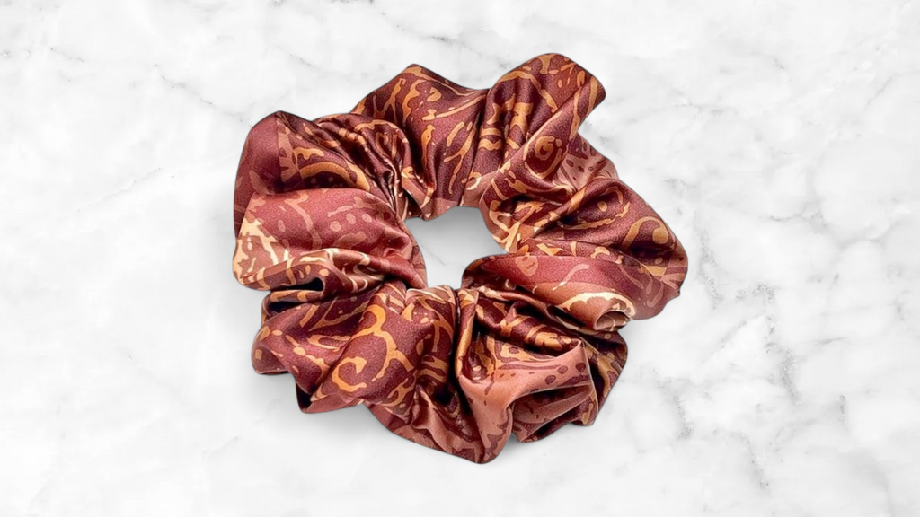 Large Handmade Scrunchie – 14 cm