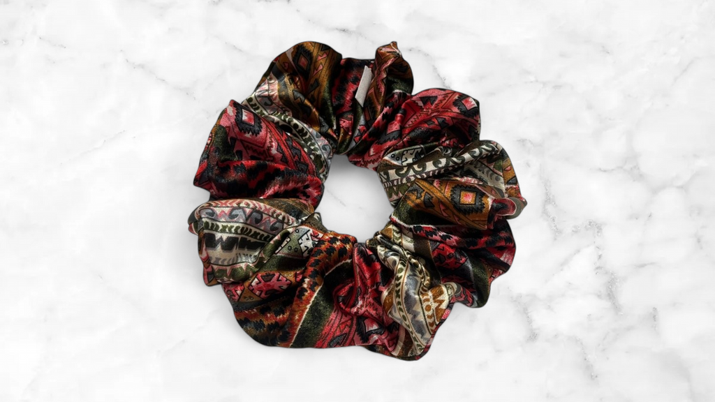 Large Handmade Scrunchie – 14 cm