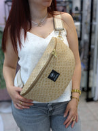Hera / Large beige belt bag