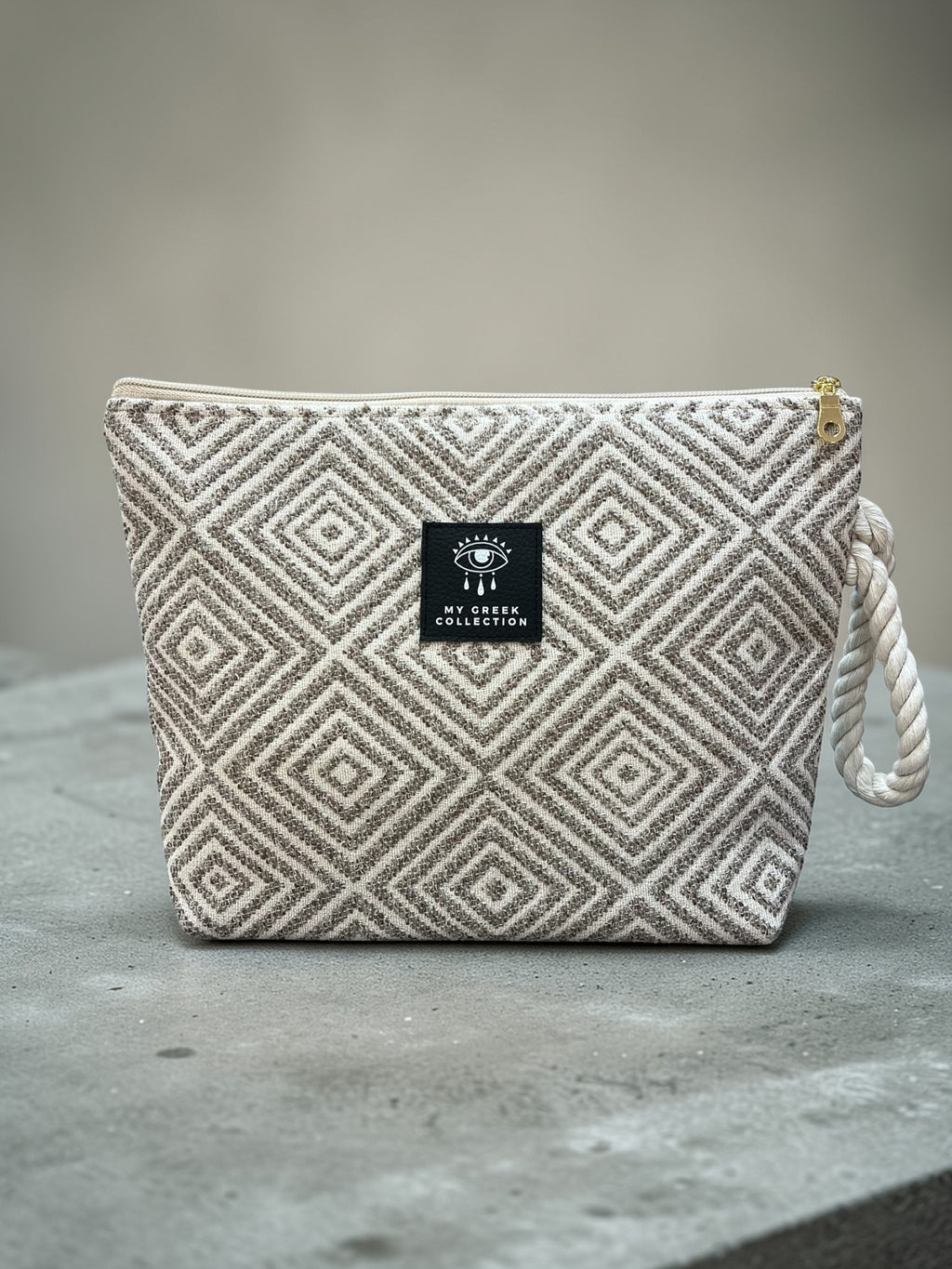 Artemis / Beige pouch bag