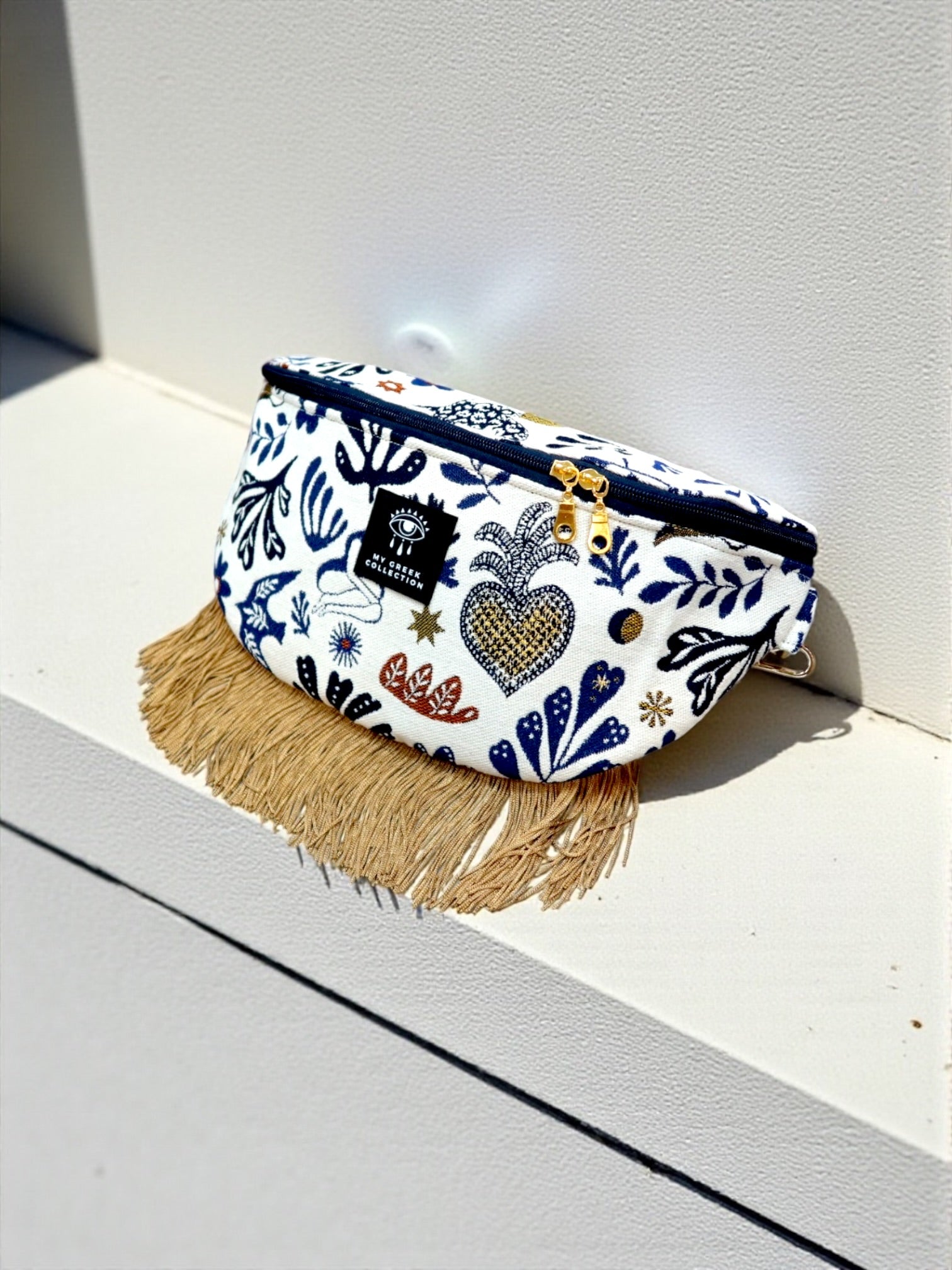 Hera / Large boho belt bag