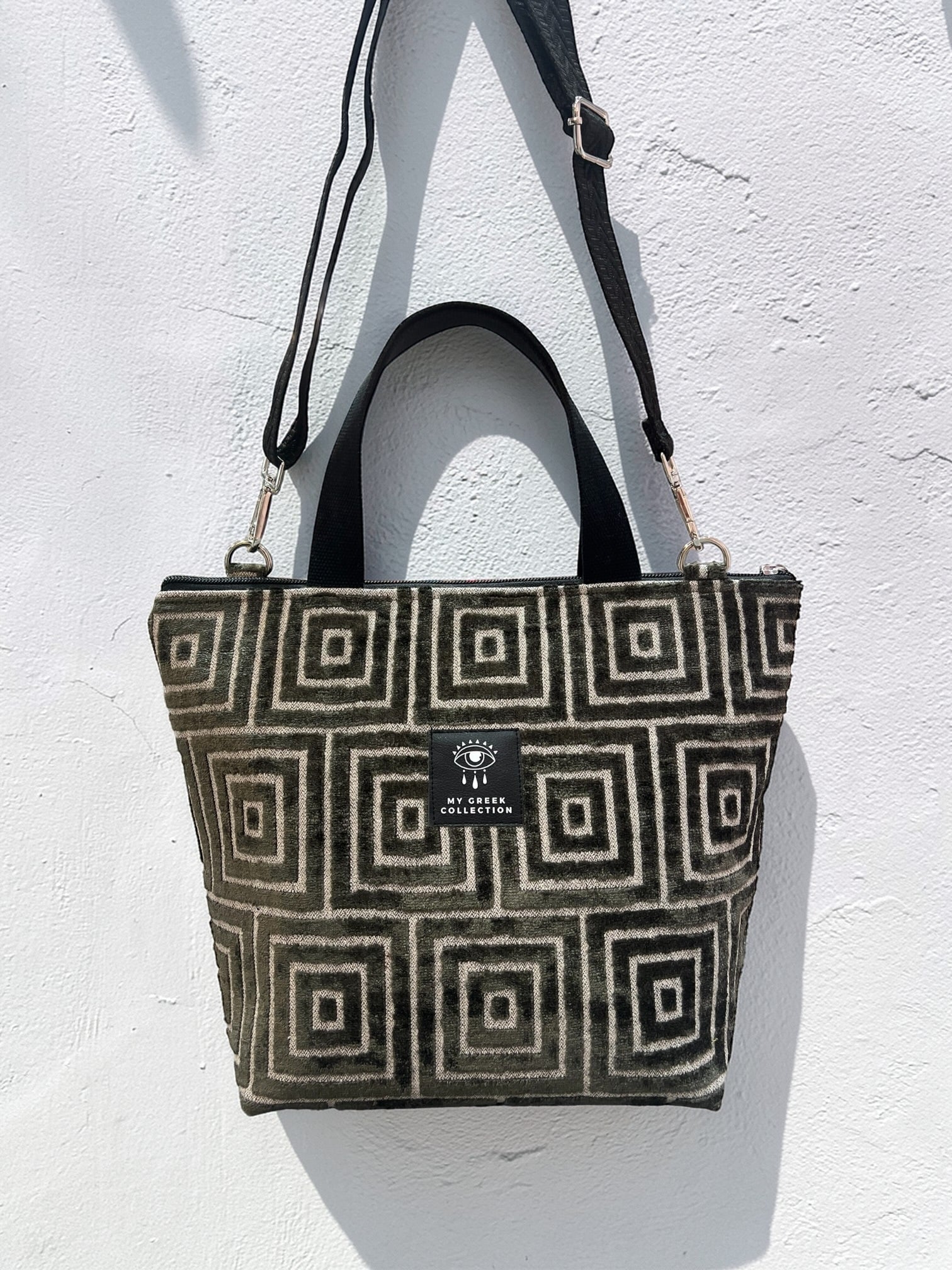 The Labyrinth Tote / Olive Green