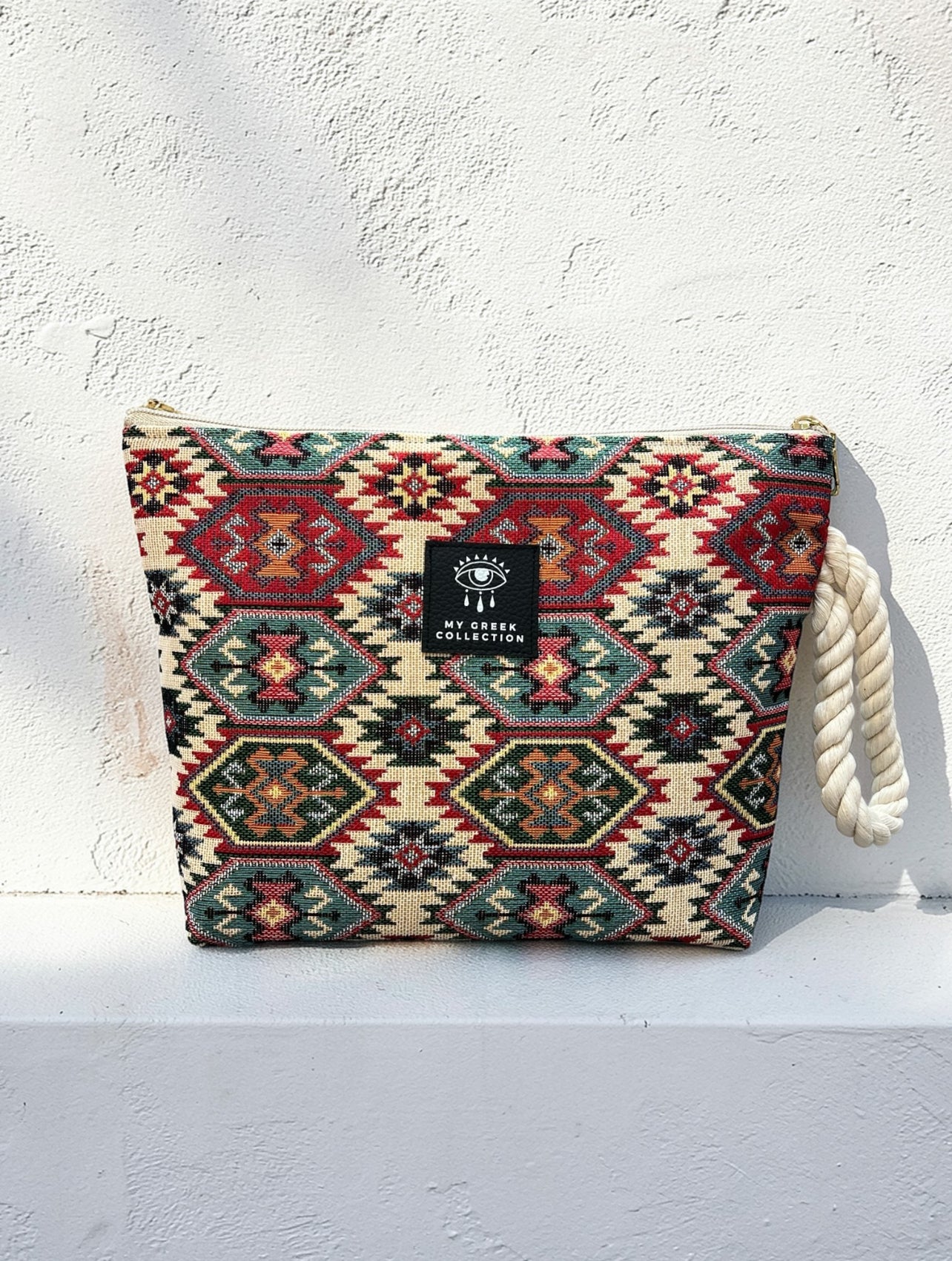 Artemis / Geometric pouch bag