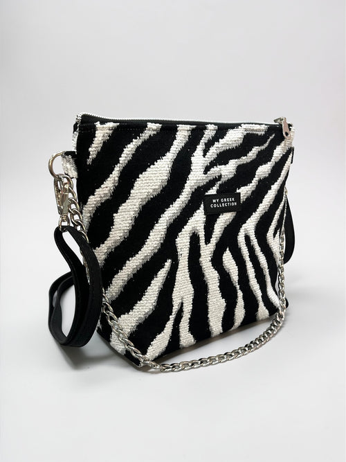 Olympia / Zebra small crossbody bag