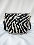 Zebra small Crossbody Bag