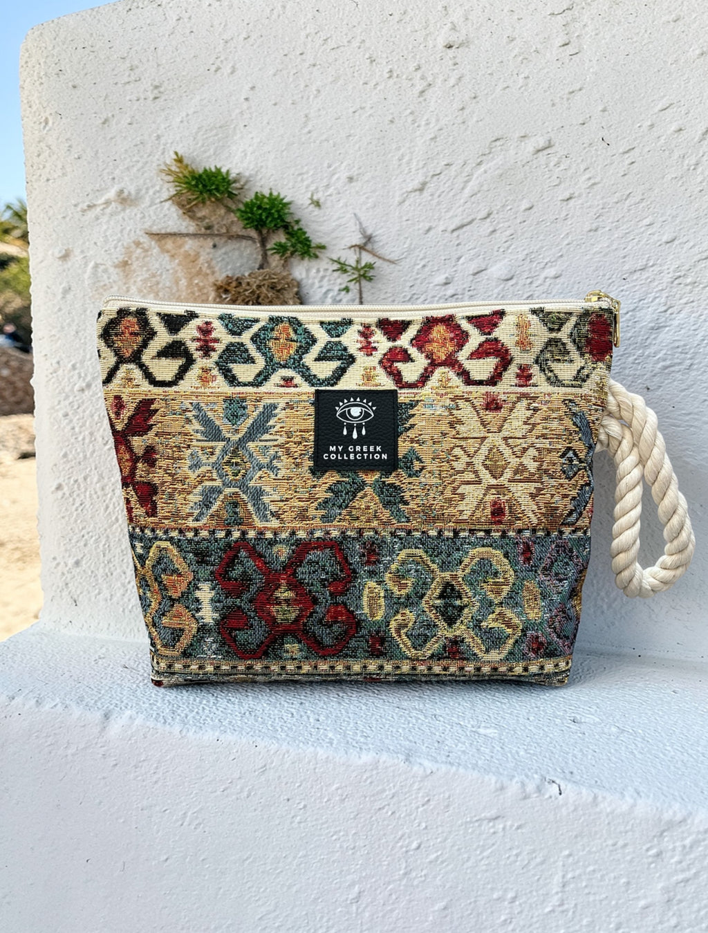 Artemis / The Byzantine Mosaic pouch bag