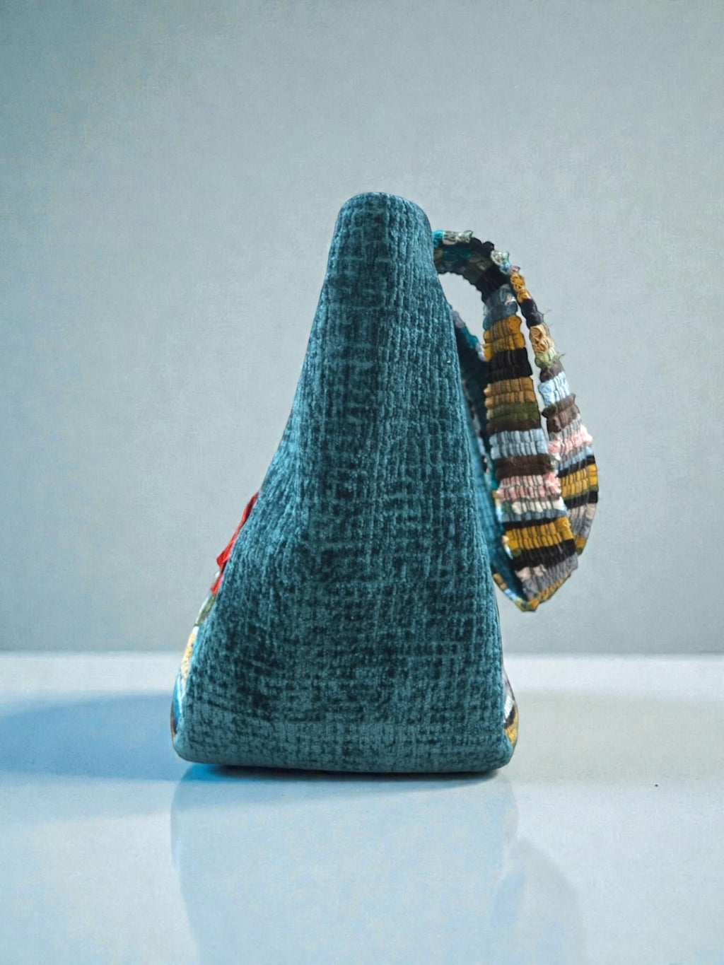 Everyday and Beach Tote Bag / Greek Kourelou Bag: Boho Mediterranean Style Cotton Shoulder Bag