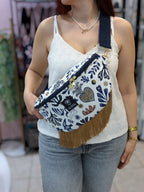 Hera / Large boho belt bag