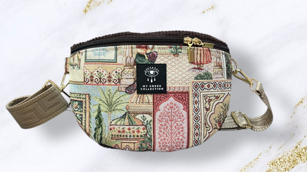 Τσάντα μέσης / μπανάνα χειροποίητη