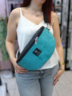 Hera / Snake effect large belt bag