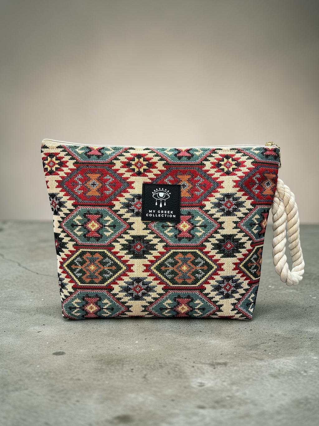 Artemis / Geometric pouch bag
