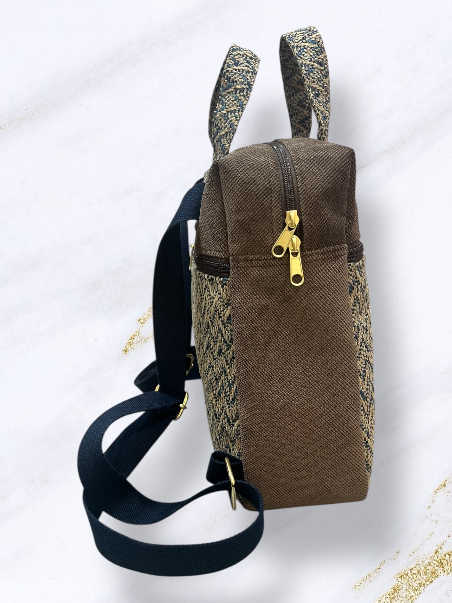 Χειροποίητη τσάντα πλατης / backpack