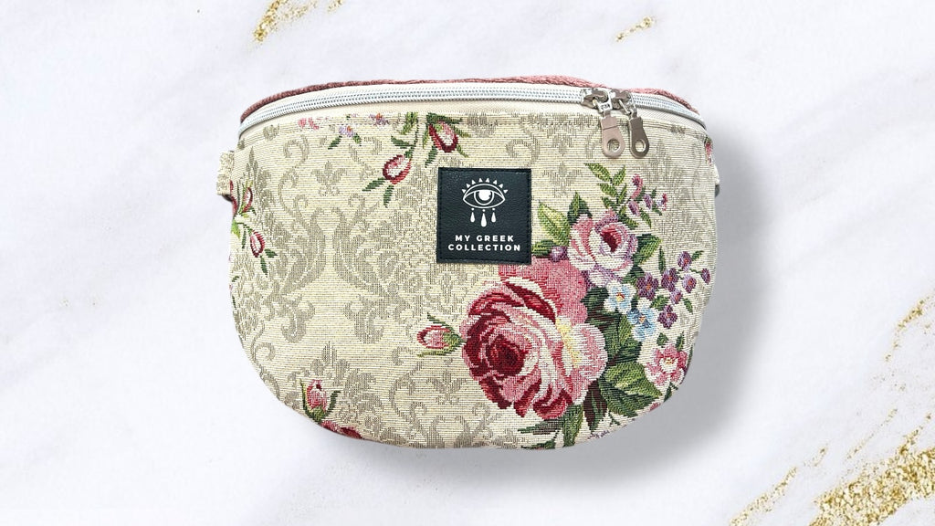 Τσάντα μέσης / μπανάνα χειροποίητη