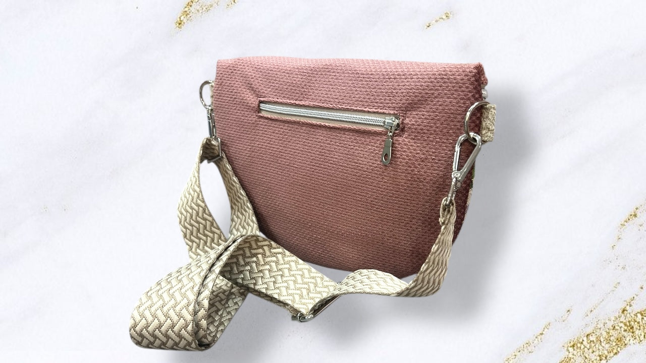 Τσάντα μέσης / μπανάνα χειροποίητη