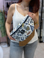 Hera / Large boho belt bag