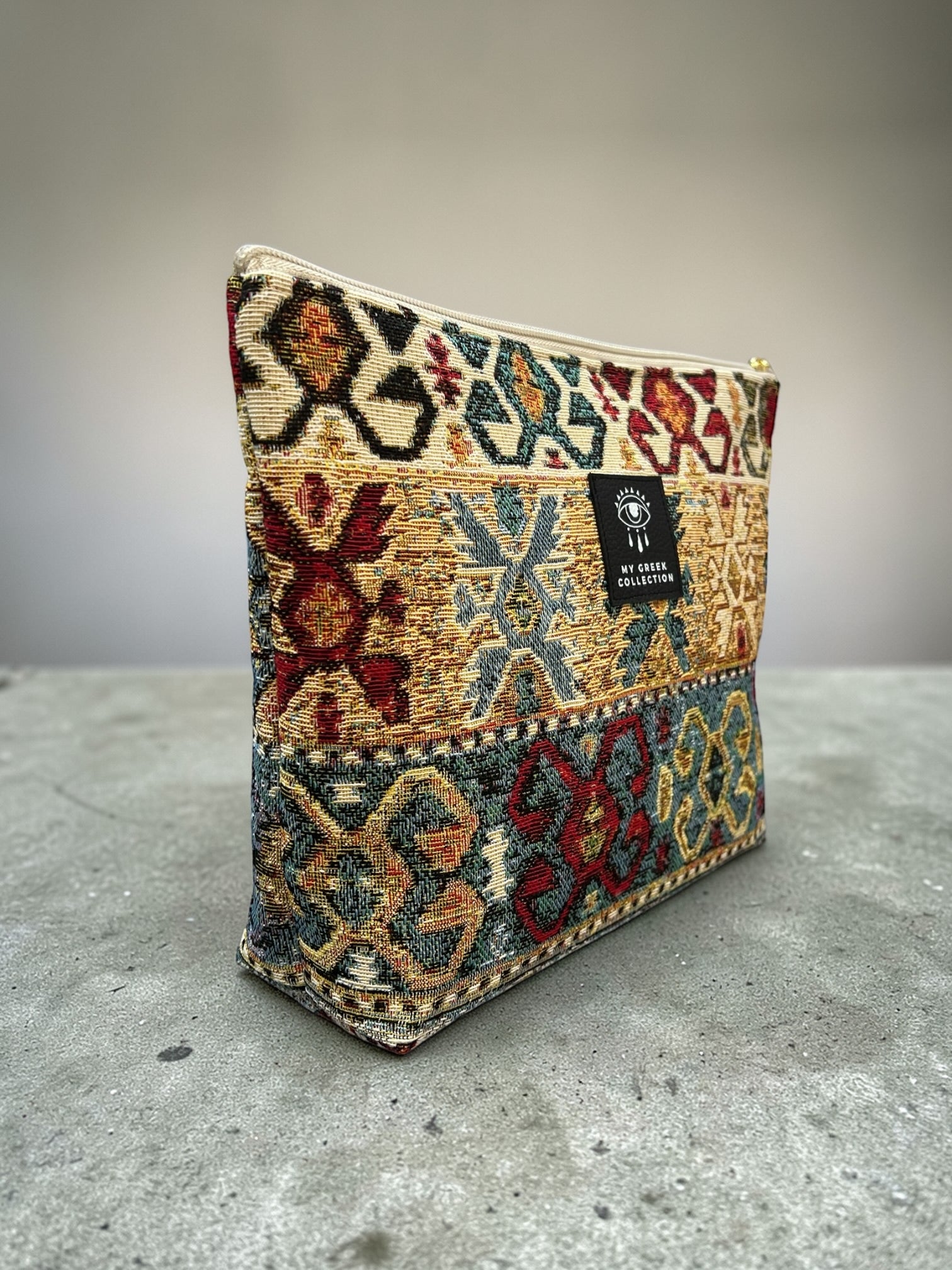 Artemis / The Byzantine Mosaic pouch bag