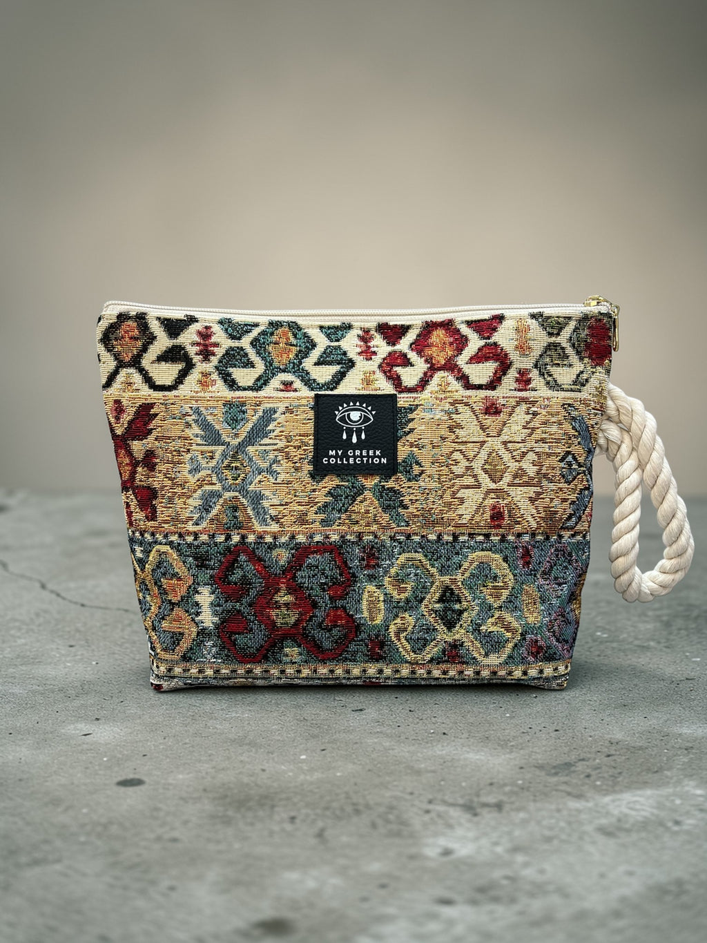 Artemis / The Byzantine Mosaic pouch bag