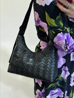 Hecate / Classic black hobo bag