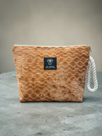 Artemis / The Honeycomb velvet pouch bag