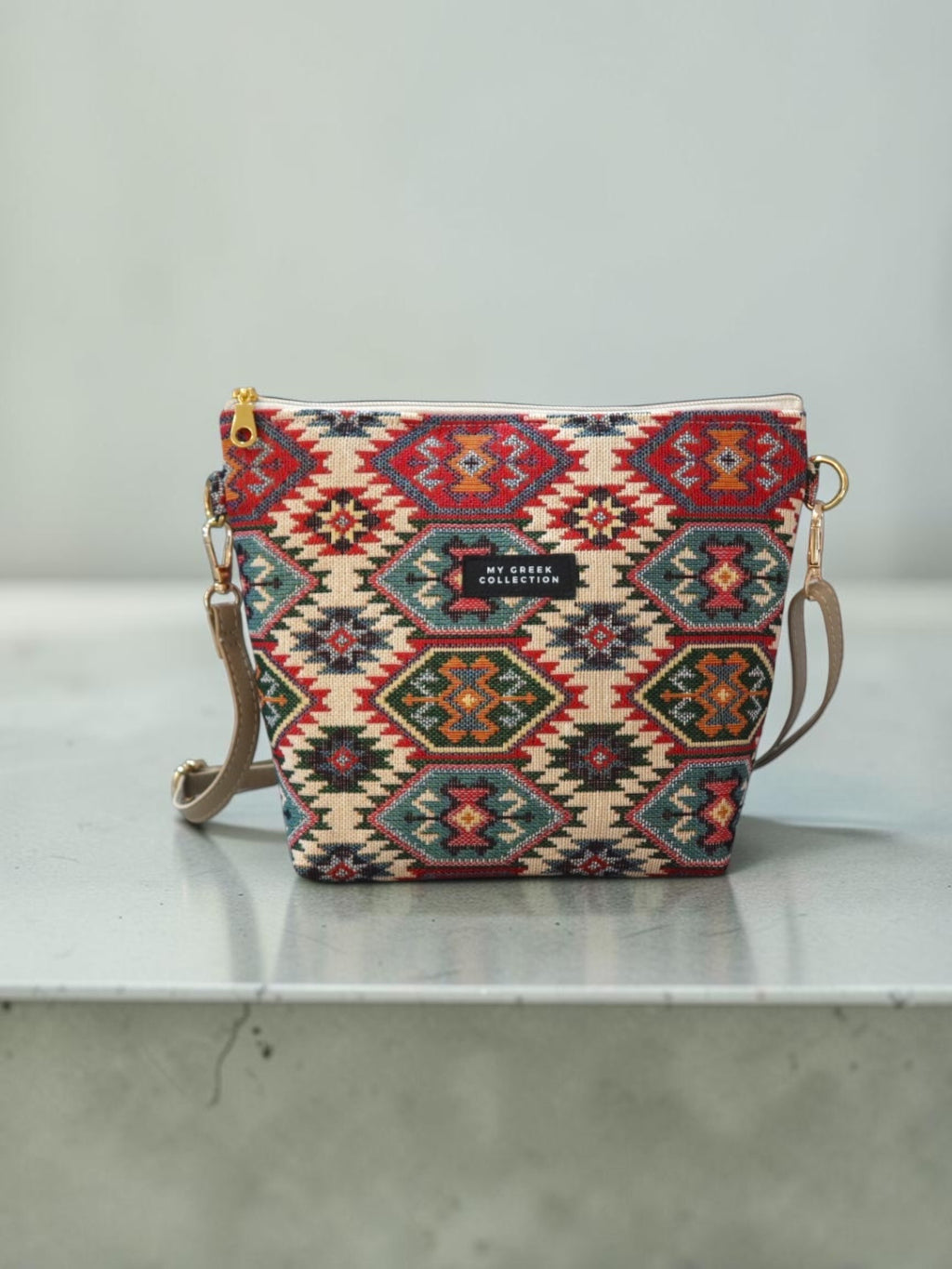 Olympia / Ethnic small crossbody bag