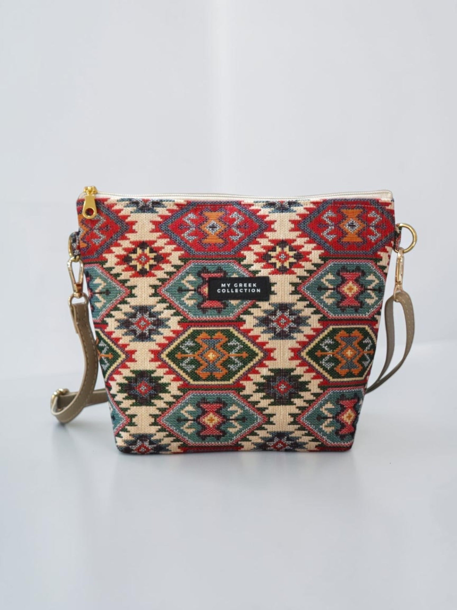 Olympia / Ethnic small crossbody bag