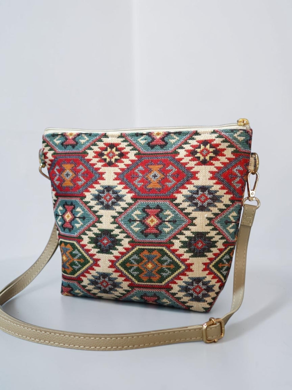 Olympia / Ethnic small crossbody bag