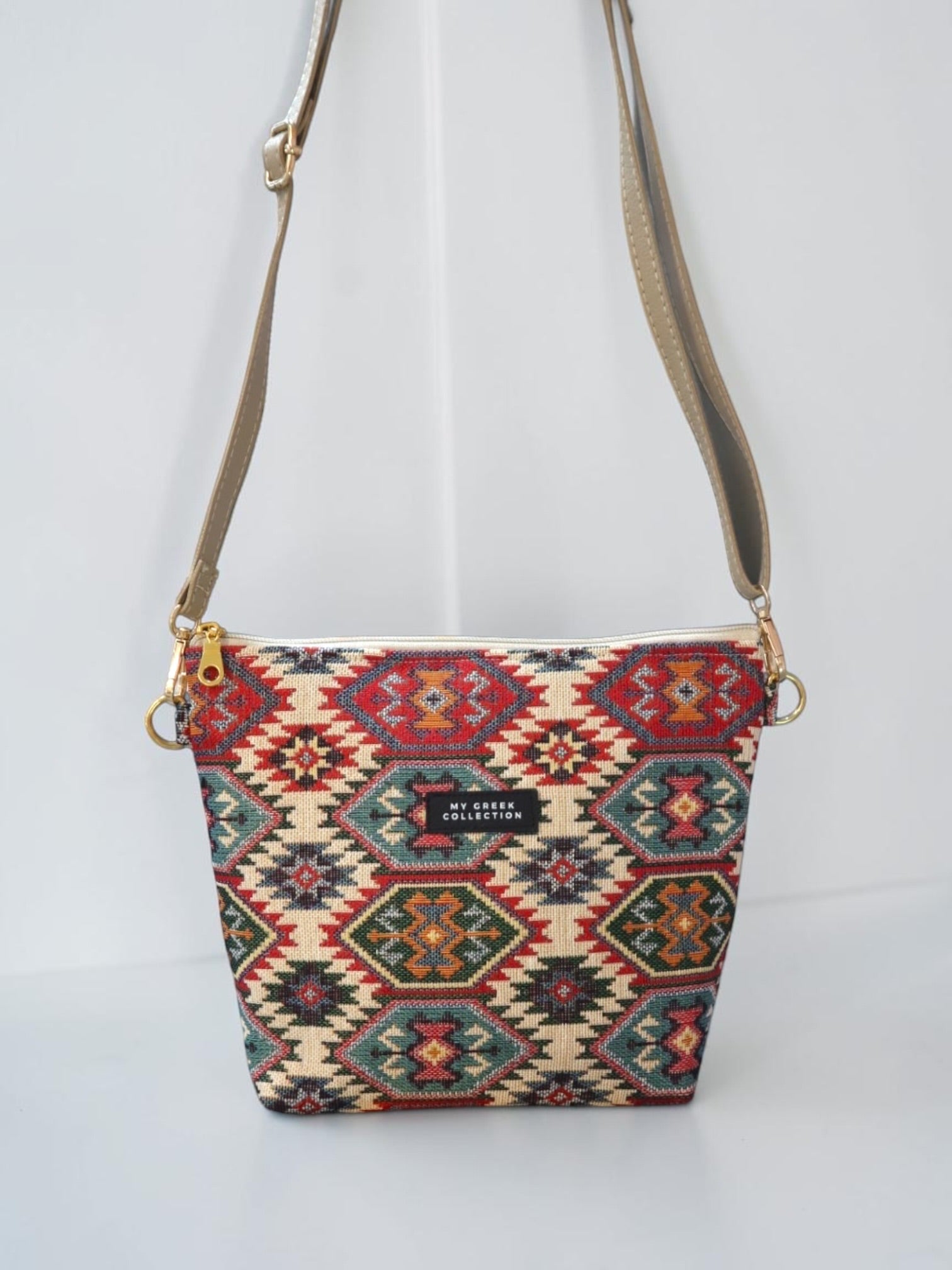 Olympia / Ethnic small crossbody bag
