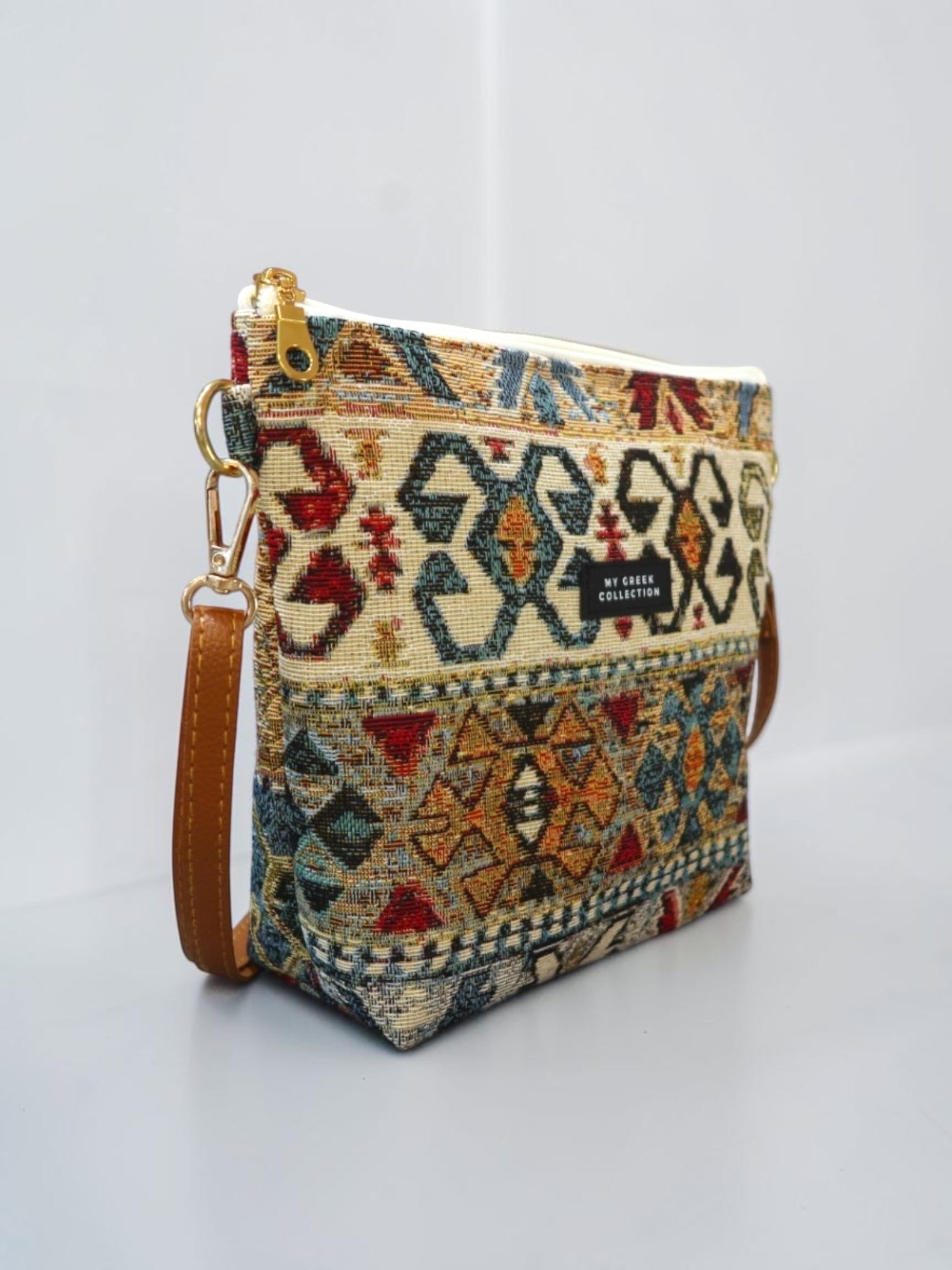 Olympia / Ethnic small crossbody bag