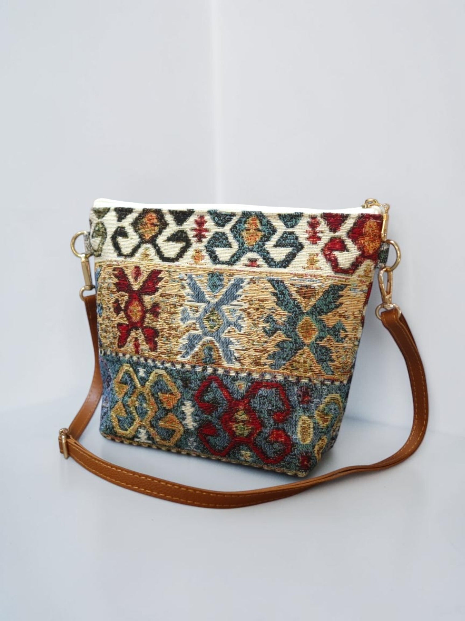 Olympia / Ethnic small crossbody bag