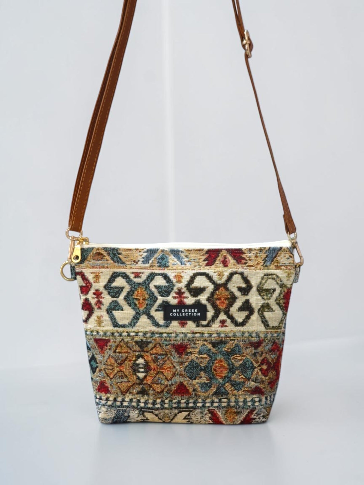 Olympia / Ethnic small crossbody bag