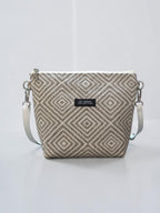 Olympia / Beige small crossbody bag